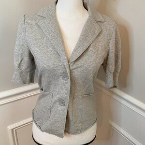 Vintage Grey Cloth Blazer size Medium Y2K